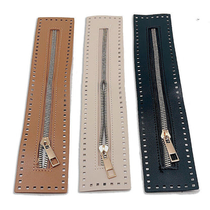 Custom DIY Zipper Woven Bag Hardware Stitch Zipper Handbag Zipper ⌒