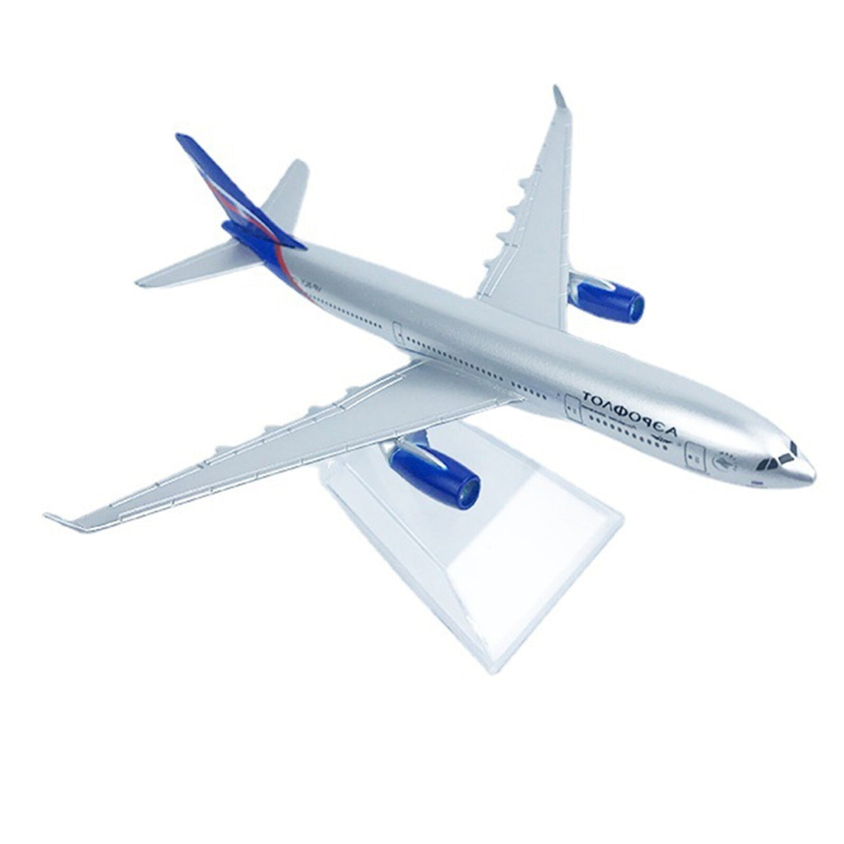 16cm A380 Russian Airlines Simulation Aircraft Plane Model Collection Decor N