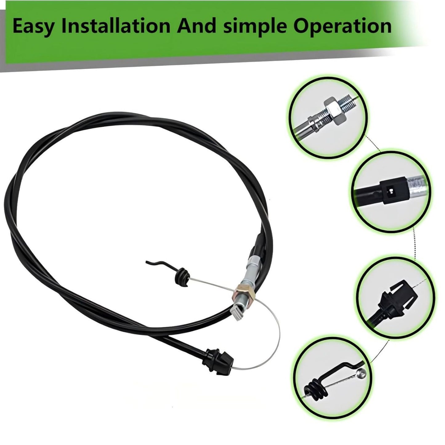 OEM 431650 Drive Cable 100% New Direct Fit For Husqvarna HU700L HU725AWDEX