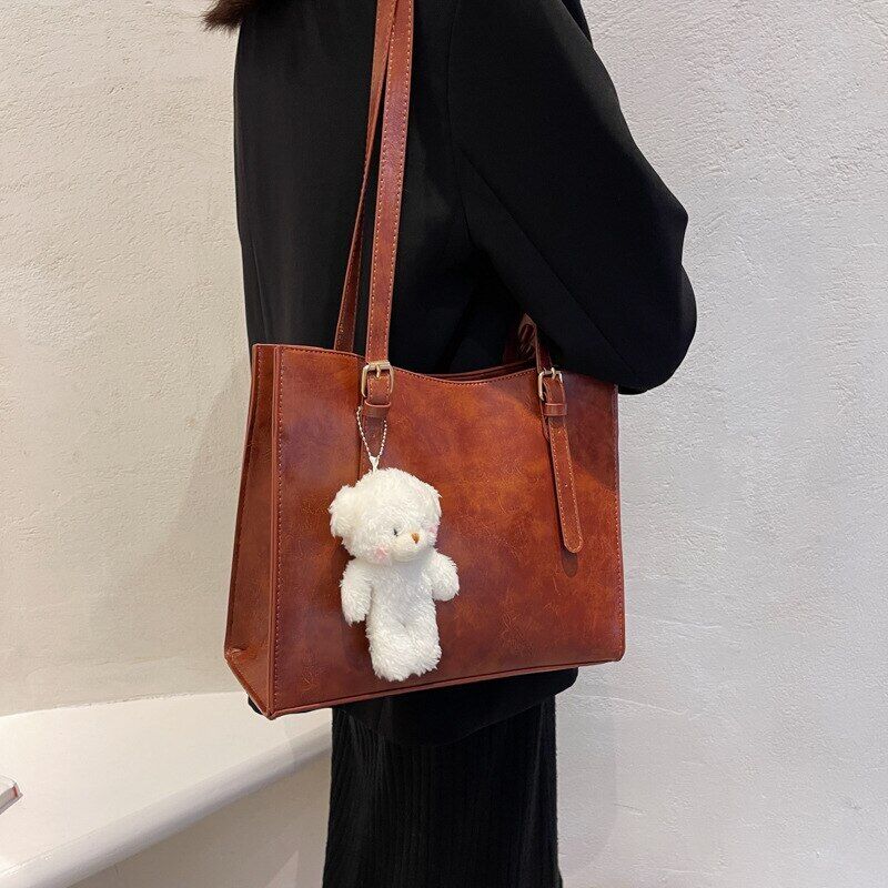 Women's Bag Shoulder Bags PU Leather Shoulder Bags Ladies Wild Bags