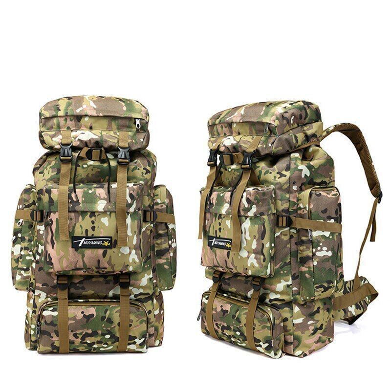 Backpack Nylon Military Tactics Army Bag Men Backpack Rucksack Hike Travel