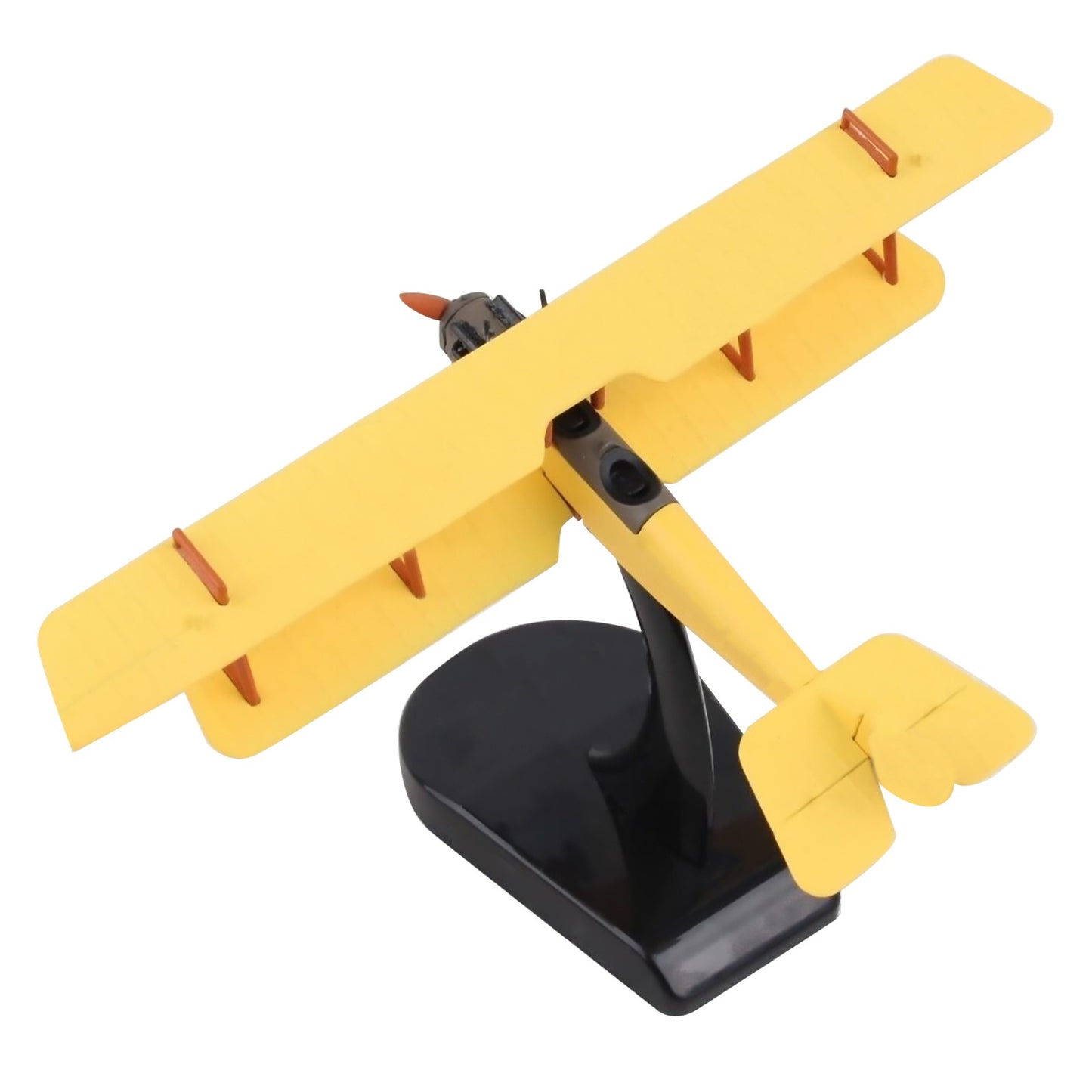 1/100 Scale Diecast Alloy WWI USA For Curtiss JN-4 Jenny Aircraft Model
