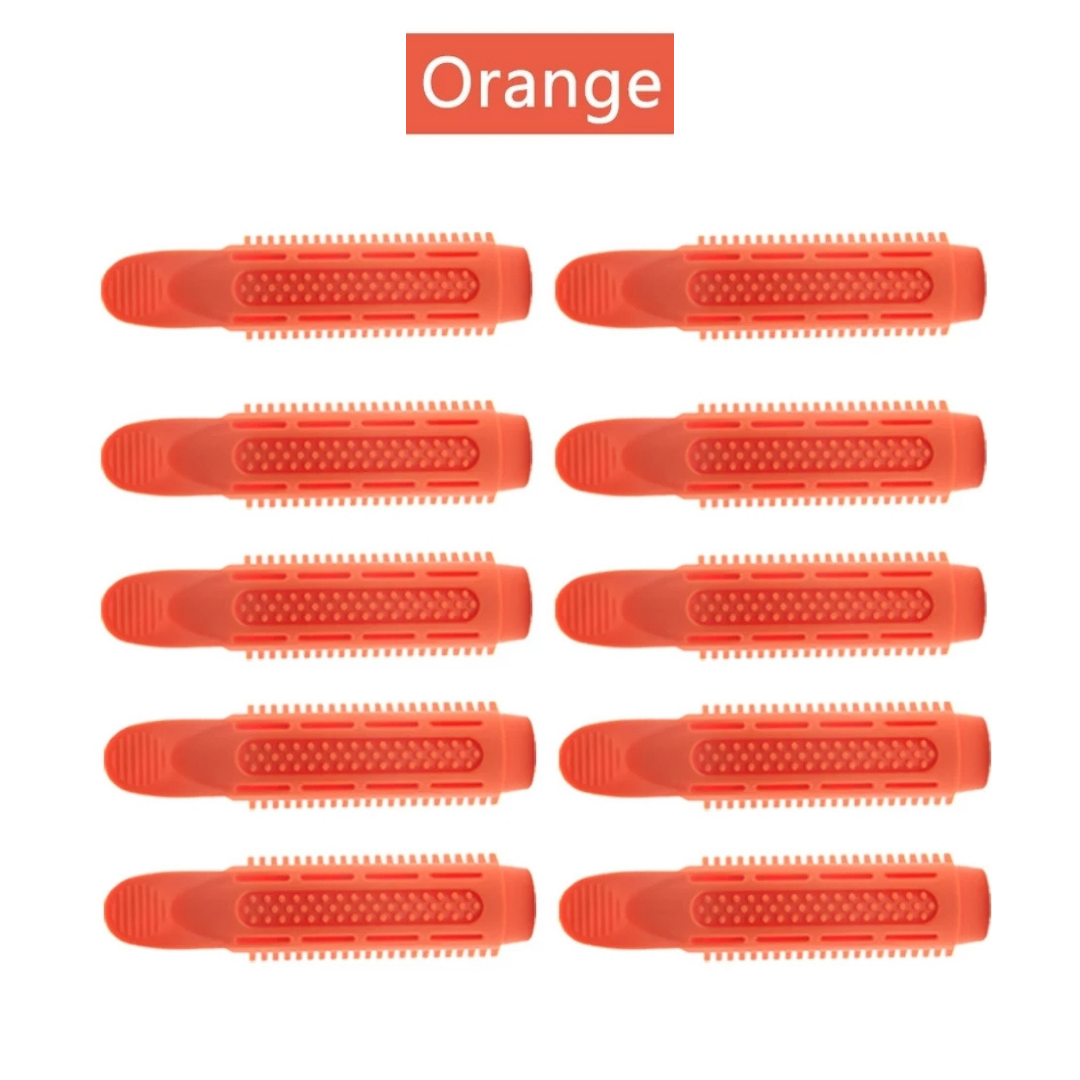 Rizador para Cabello sin calor Reutilizable, Peinados Rulos Rizos Rollos 10 Pcs