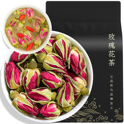 250g Rose Tea Pingyin Rose Sulfur-Free Large Red Rose Dried Rose Health Care