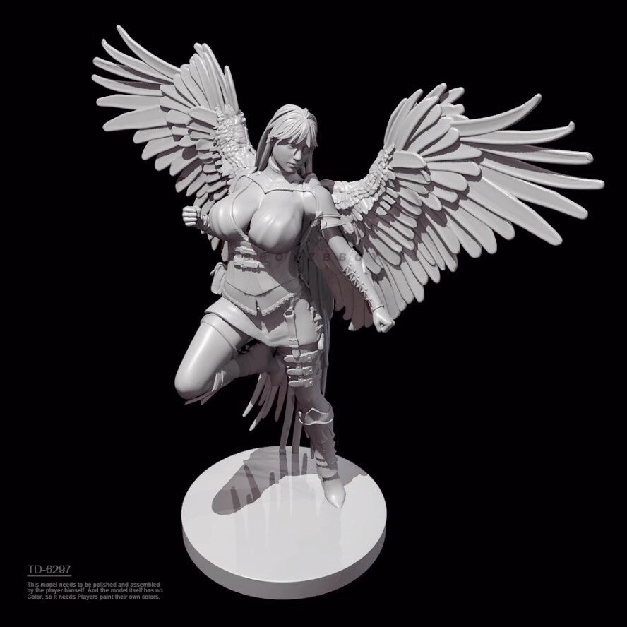 1/24 resin figure model Flying Feather Goddess B 3D print unassembled unpainted