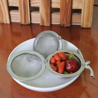 Tea Infuser Tea Ball Strainer Mesh Filter Herbal Ball Tea Tools Stainless Steel