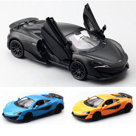 1/36 McLaren 600LT Model Car Diecast Toy Vehicle Boys Toys Kids Gifts Doors Open