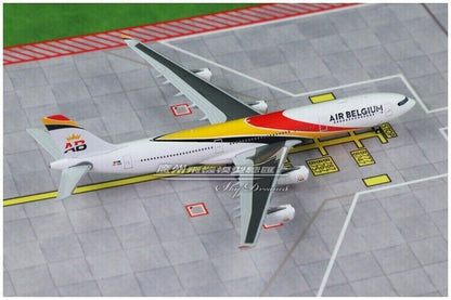 1:400 JC Wings AIR BELGIUM AIRBUS A340-300 Passenger Airplane Diecast Model