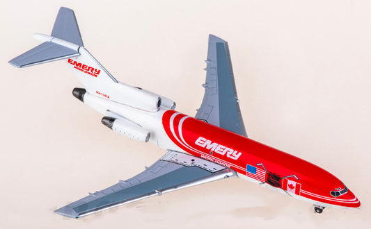 1:400 AeroClassics Emery Boeing 727-100F N413EX Airplane Diecast Model