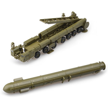 1:72 RT-2PM2 Sickle B Missile Launcher Vehicle 4D Model DIY Military Collection