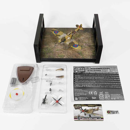 1:72 FOV RCAF Mk.IX Tunisia 1943 Fighter Plane Diecast Military Aircraft Model