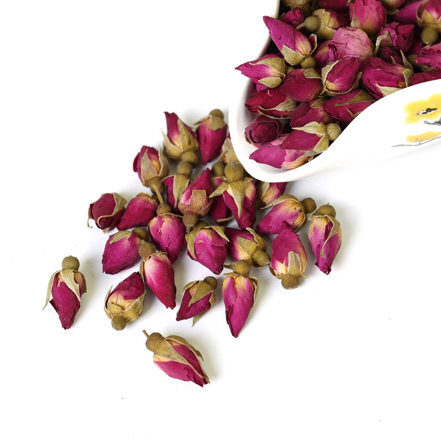 1000g Natural Red Rose Bud Dried Edible Petal Flower Chinese Flora Herbal Tea