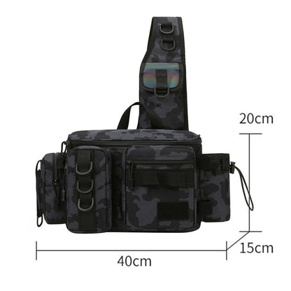 Fishing Bag Bait Reel Fish Storage Bags Large Capacity Fishing Tool Pouch Kit