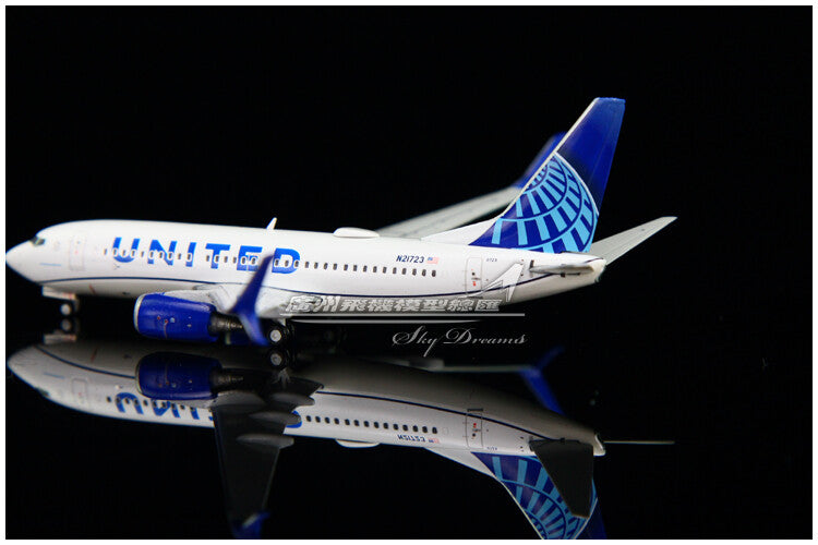 1:400 GeminiJets UNITED BOEING B737-700 Airplane Diecast Plane Aircraft Model