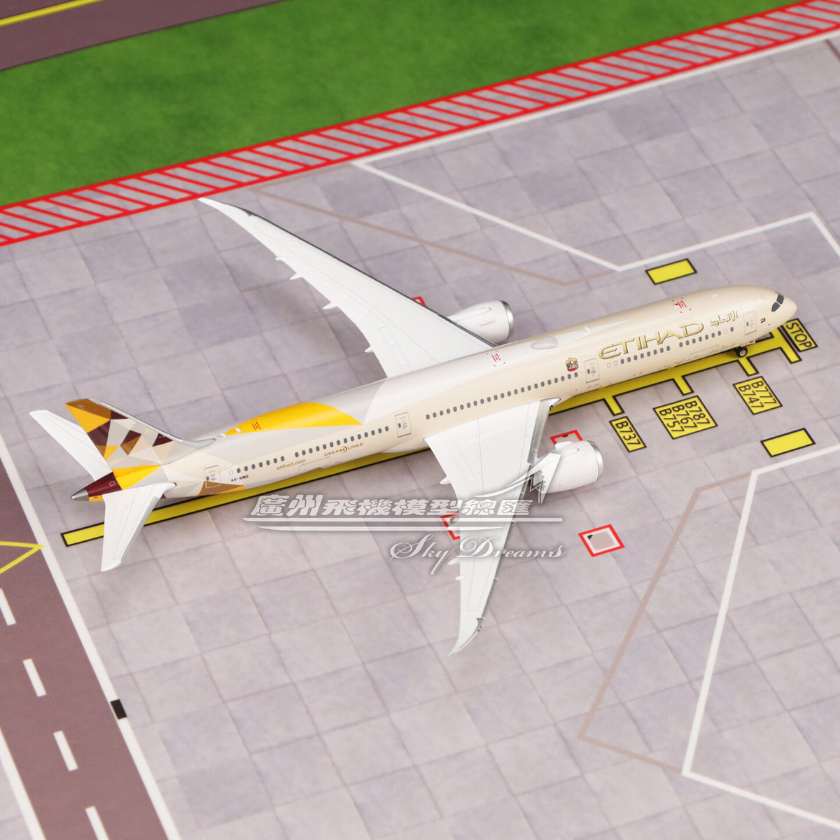 1:400 Phoenix ETIHAD BOEING 787-10 Passenger Airplane Diecast Aircraft Model