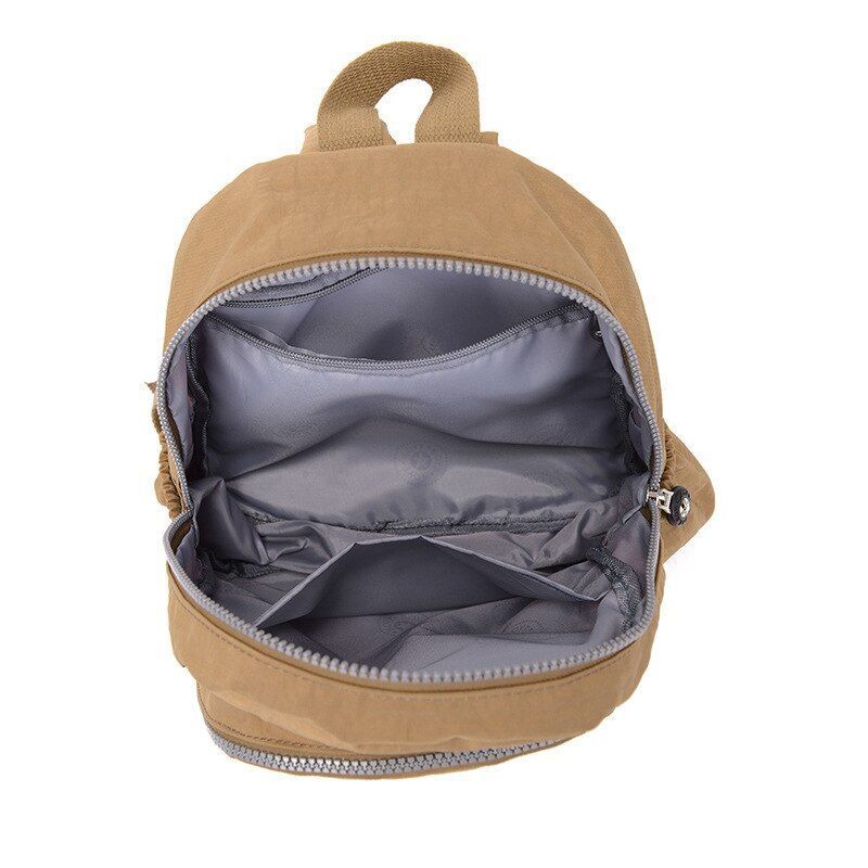 Backpack Fashion Waterproof Nylon School Bag Large Traveling Rucksack 23*10*30CM