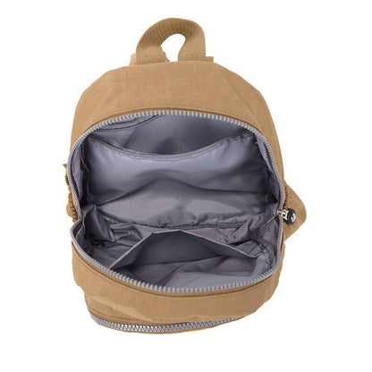 Backpack Fashion Waterproof Nylon School Bag Large Traveling Rucksack 23*10*30CM