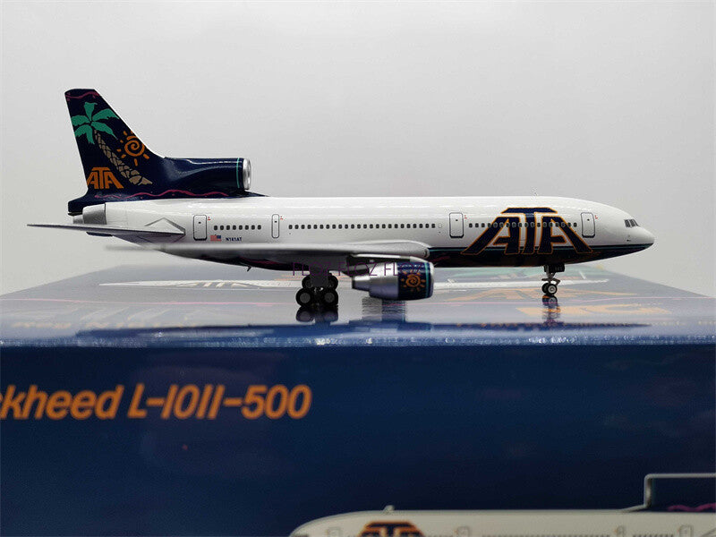 NG Models ATA for Lockheed L-1011 N161AT 1:400 Aircraft Pre-built Model