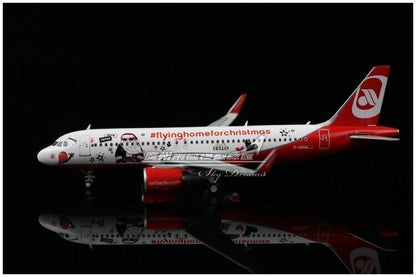 1:400 JC Wings Airberlin AIRBUS A320 Passenger Airplane Diecast Aircraft Model