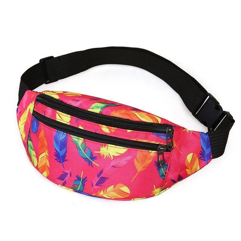 Holographic Waist Bag Sport Running Fanny Pack Crossbody Bag Fashionable Purse