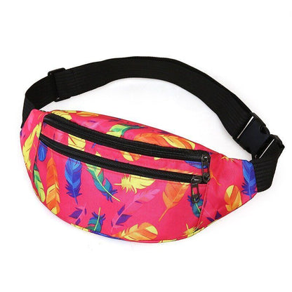 Holographic Waist Bag Sport Running Fanny Pack Crossbody Bag Fashionable Purse