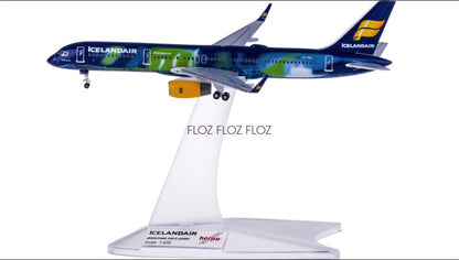 for Herpa for Icelandair for Boeing 757-200 TF-FIU 1:400 plane Pre-built Model