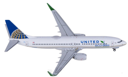 1:400 C Model United Airlines Boeing 737-800 Passenger Airplane Diecast Model