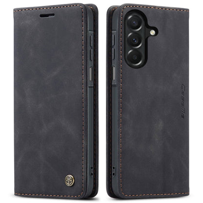 Flip Wallet Case for Samsung Galaxy A27, Magnetic Folio Cover with Card Holder