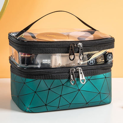 Multifunction Travel Clear Makeup 1PC Cosmetic Bag Toiletries Waterproof Storage