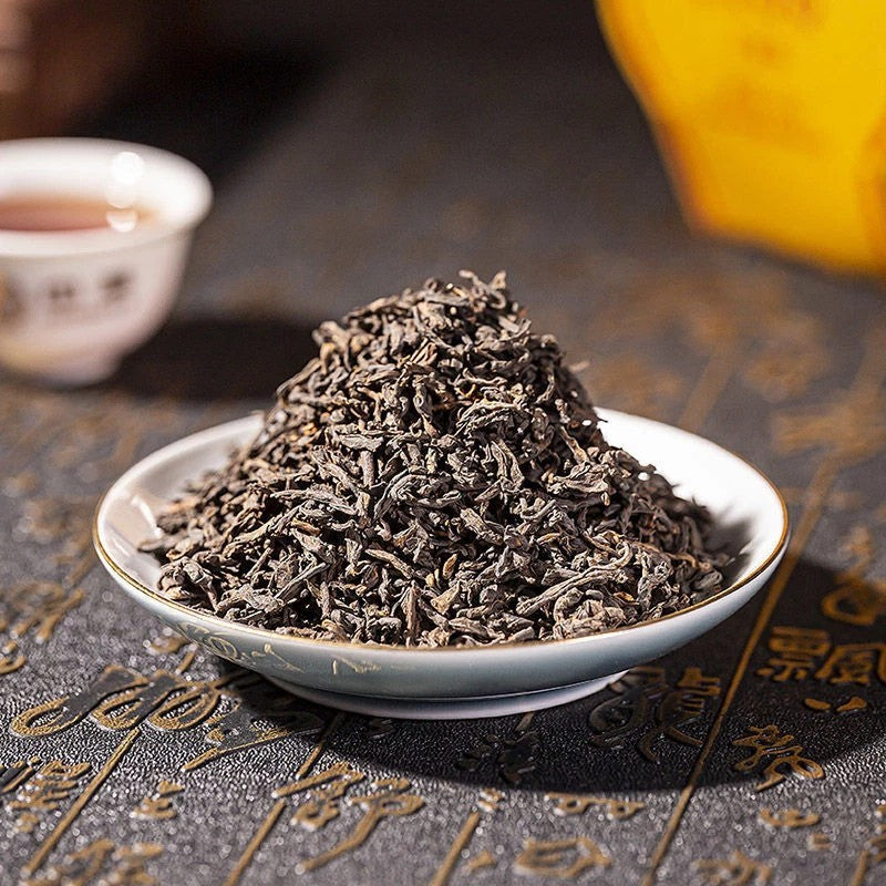 250g COFCO Anhua Dark Black Tea Jinhua Fu Cha Tea Three Year Old Fu Brick Tea