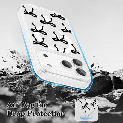 Magnetic for Iphone 17 Pro Max Case, Bow Case Compatible with Magsafe, Wireless