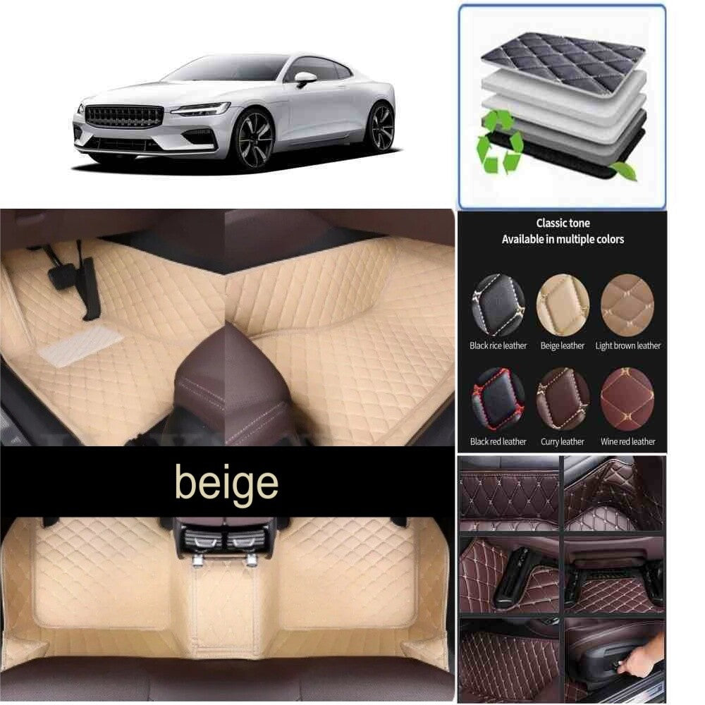 For Mini All Models Car Floor Mats Waterproof Auto Luxury Custom Mats Carpets