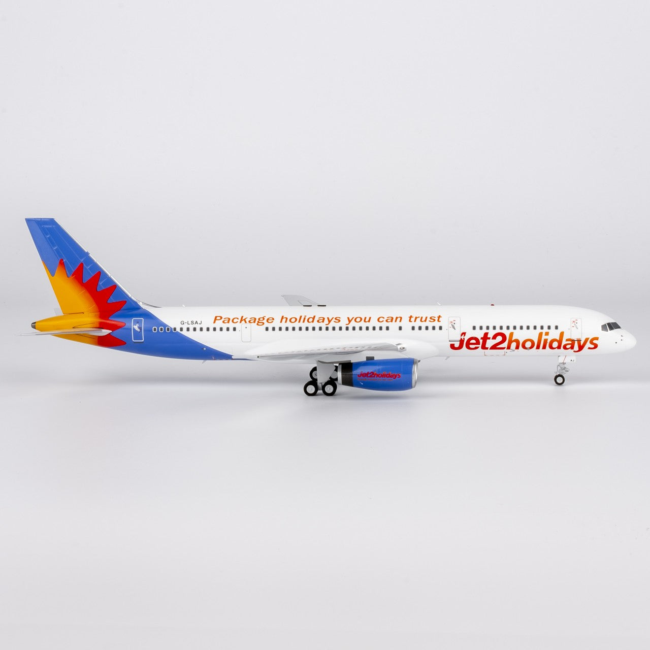 1:200 NGmodels Jet2 Boeing 757-200 G-LSAJ Passenger Airplane Diecast Plane Model