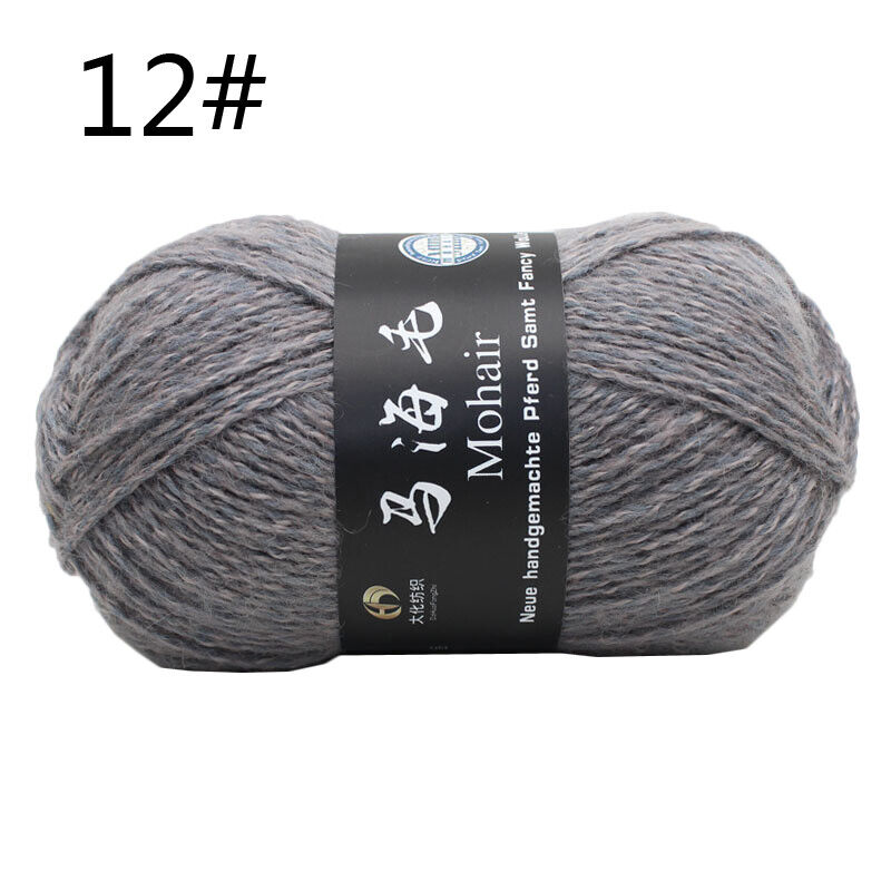 Hot Sale 100g Soft Mohair Cashmere Yarn Thick Woven Knitting Wool Crochet Yarn