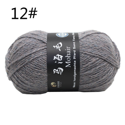 Hot Sale 100g Soft Mohair Cashmere Yarn Thick Woven Knitting Wool Crochet Yarn