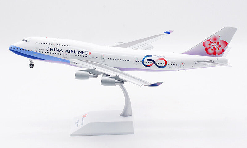 1:200 JC Wings CHINA AIRLINES BOEING B747 Flap Down Plane Diecast Aircraft Model