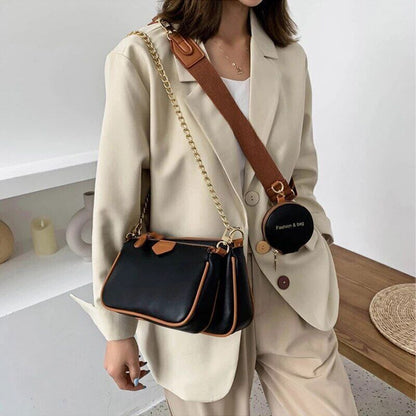3Pcs/Set Bags Women Female Shoulder Crossbody Bags Handbags Women Bags