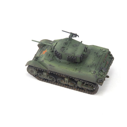 1/72 Chinese M5A1 light tank Finished product model