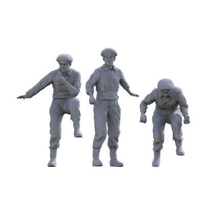 Yao's Studio SSTR144902A 1/144 Military Model French Tank Soldiers