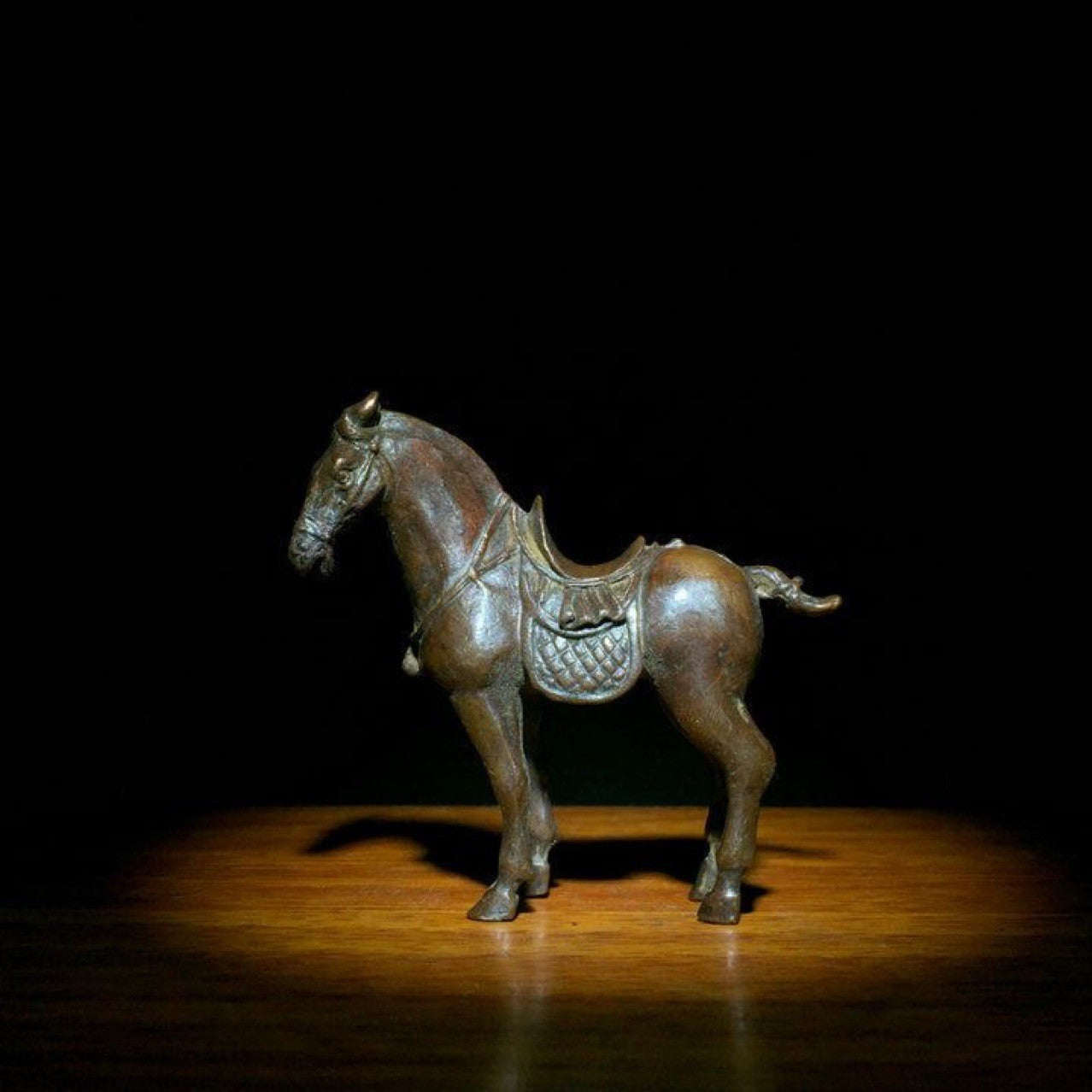 Bronze Antique Horse Statue Collection Decorative Animal Statues