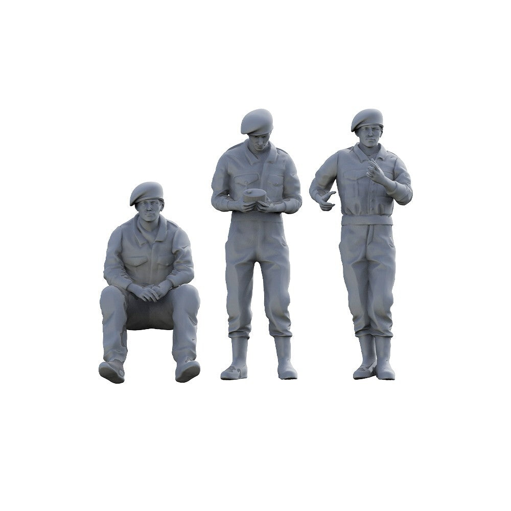 Yao's Studio SSTR43900A 1/43 Military Model UK Tank Soldiers