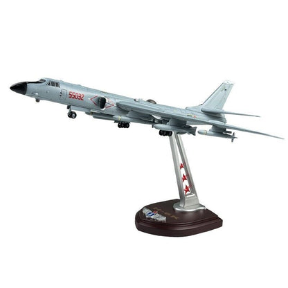 1:68 52CM H-6K Strategic Bomber Fighter Plane Diecast Military Aircraft Model