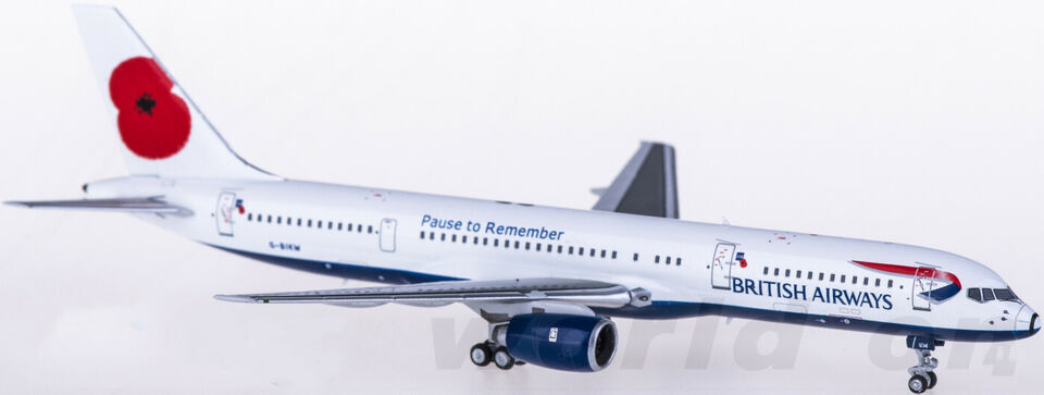 1:400 NG Model BRITISH AIRWAYS BOEING 757-200 Passenger Aircraft Diecast Model