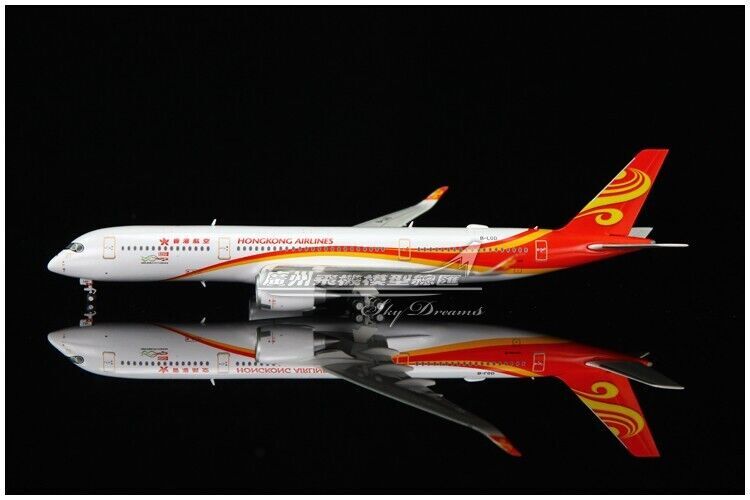 1:400 JC Wings HONGKONG AIRLINES AIRBUS A350-900XWB Airplane Diecast Model