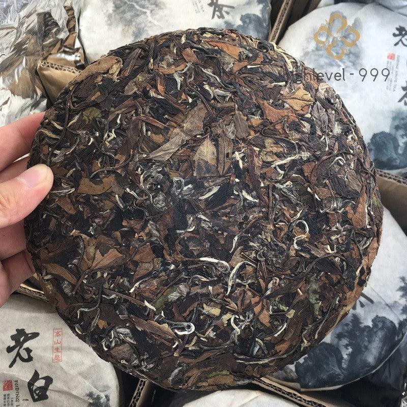 350g Aged White Tea 2019 Vintage Fuding Shoumei White Tea Compressed Tea Cake