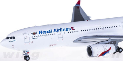 1:200 30CM JC Wings Nepal Airlines AIRBUS A330-200 Passenger Plane Diecast Model