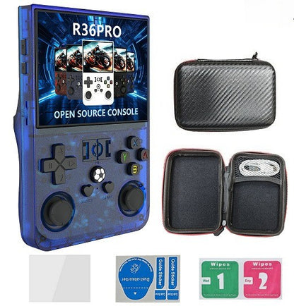 2026 New Upgraded R36PRO Retro Handheld Game Console, 128GB Mini Video Game