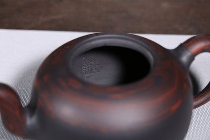 handmade tea pot marked purple clay yixing zisha master pot Chinese kungfu pots