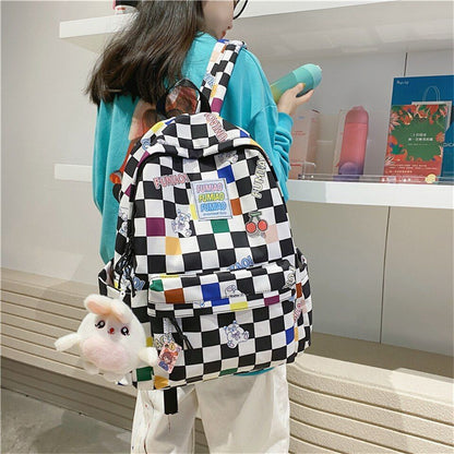 Fashion Backpack Waterproof Oxford School Shoulder Light Travel Bag 30*31*14 CM