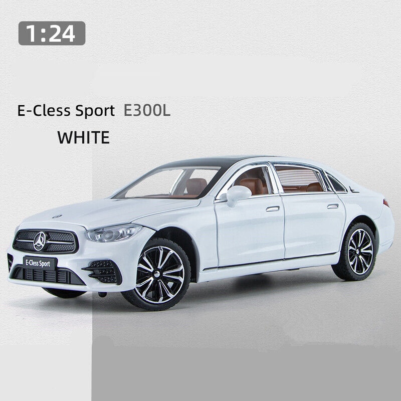 1:24 Mercedes-Benz E-Class E300 L Sports Diecast Model Car Alloy Toy Vehicle